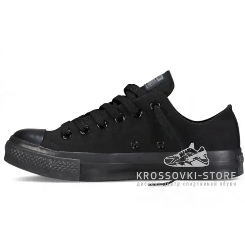 Унисекс Converse All Star Chuck Taylor Low Black-0