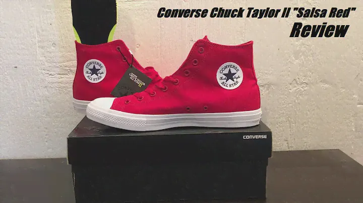 Обзор Converse Chuck Taylor II "Salsa Red"