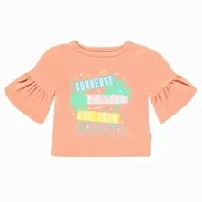 Футболка Converse Ruffle Salmon