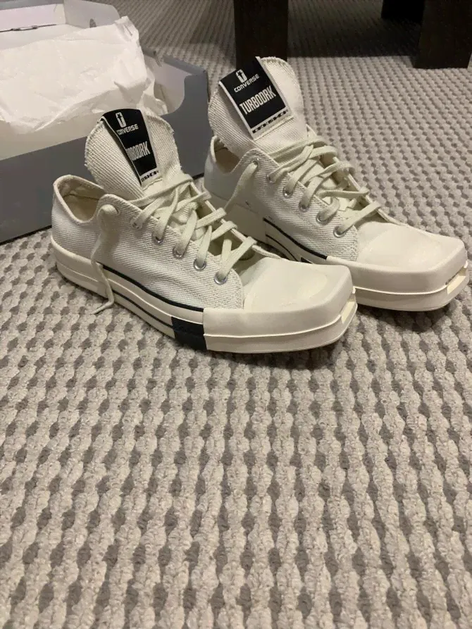 Rick Owens Drkshdw x Converse Converse x Rick owens DRKSHDW turbodrk