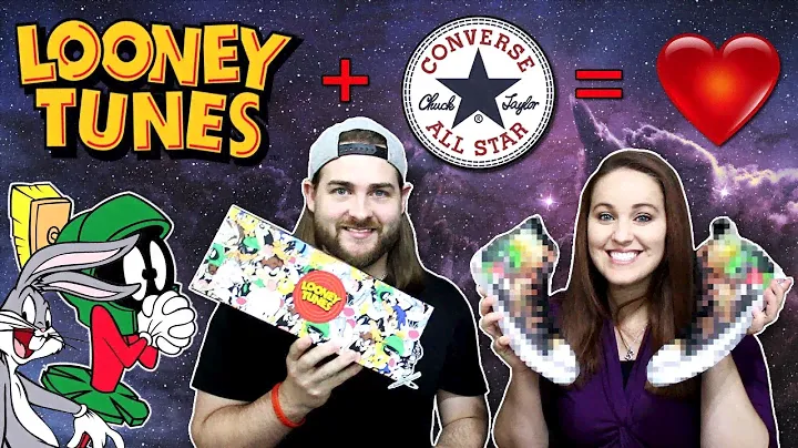 Warner Brothers sent Looney Tunes Chuck Taylors!