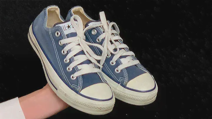 Винтажные кроссовки Converse All Star Chuck Taylor, производство США, синие, женские, размер 8 (мужские 6).