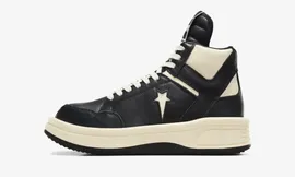 Rick Owens x Converse Turbowpn Mid "Black Cloud Cream"