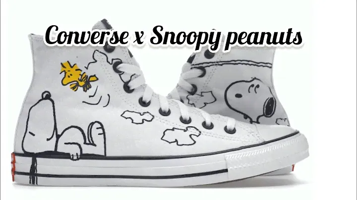 Unboxing Converse All Star + Snoopy | limited edition sneakers