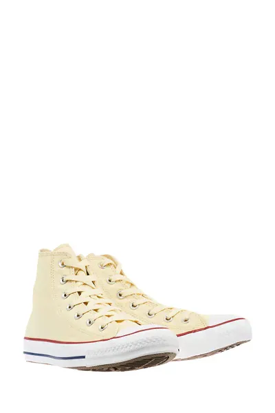 Converse Высокие бежевые кеды из текстиля 212373257 (lpn2339555)-1