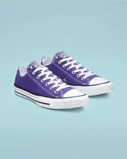 Кеды Converse (Конверс) All Star фиолетовые низкие