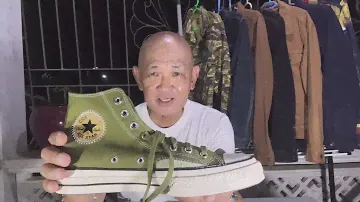 Unboxing And Product Review Of Converse Chuck 70 Crafted Ollie Patch Sneakers In Olive Green