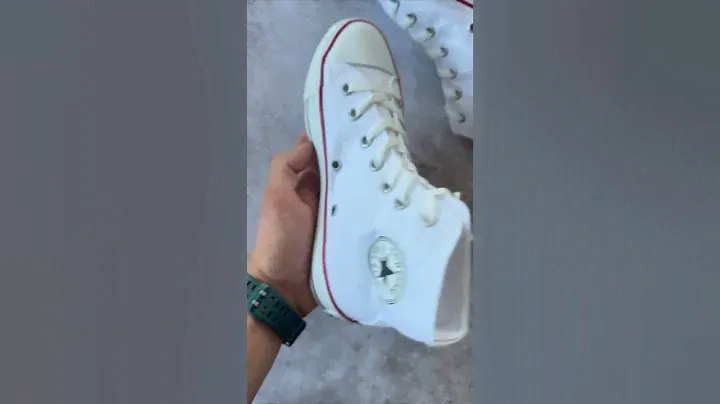 Кеды Converse высокие белые IMG_1429.MOV