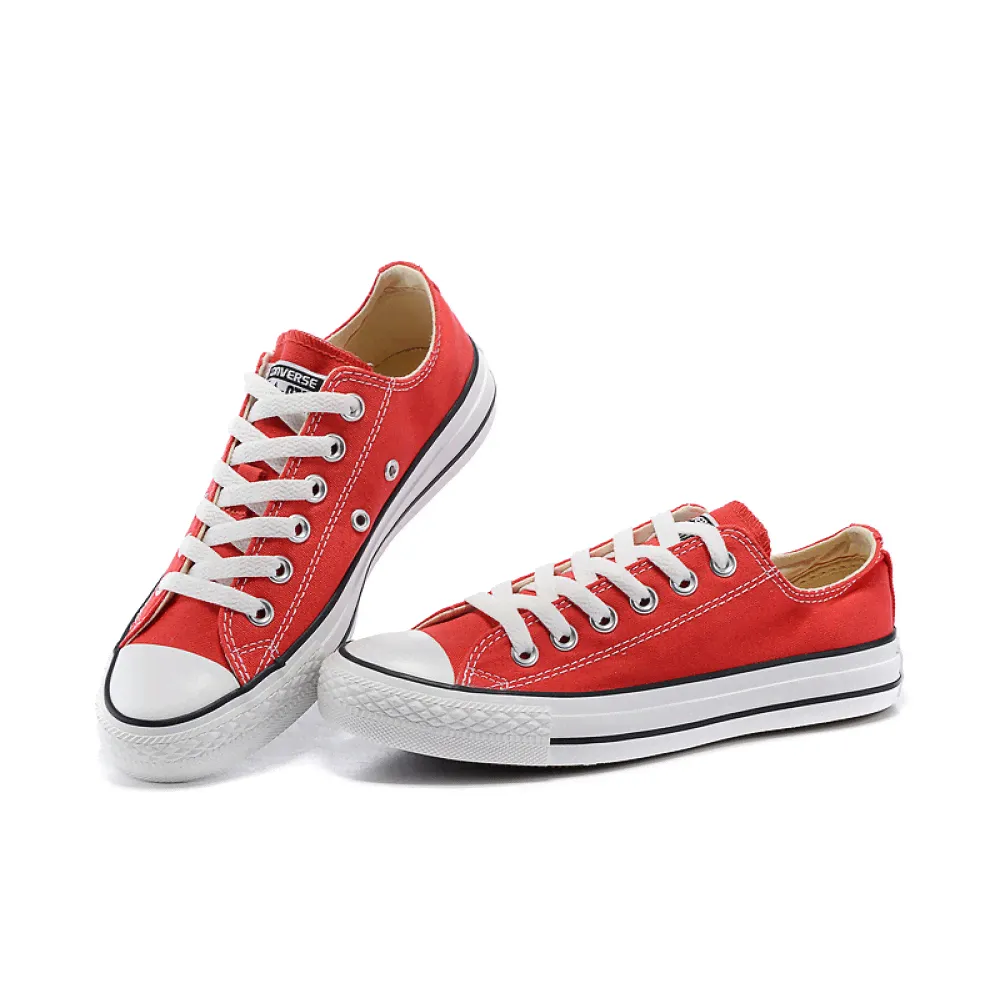 Converse All Star (Низкие красные)-2