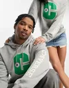 Converse collegiate hoodie in grey