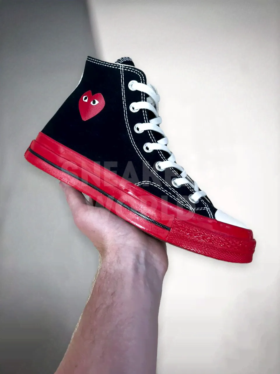 Converse Play Comme des Garcons Black Red