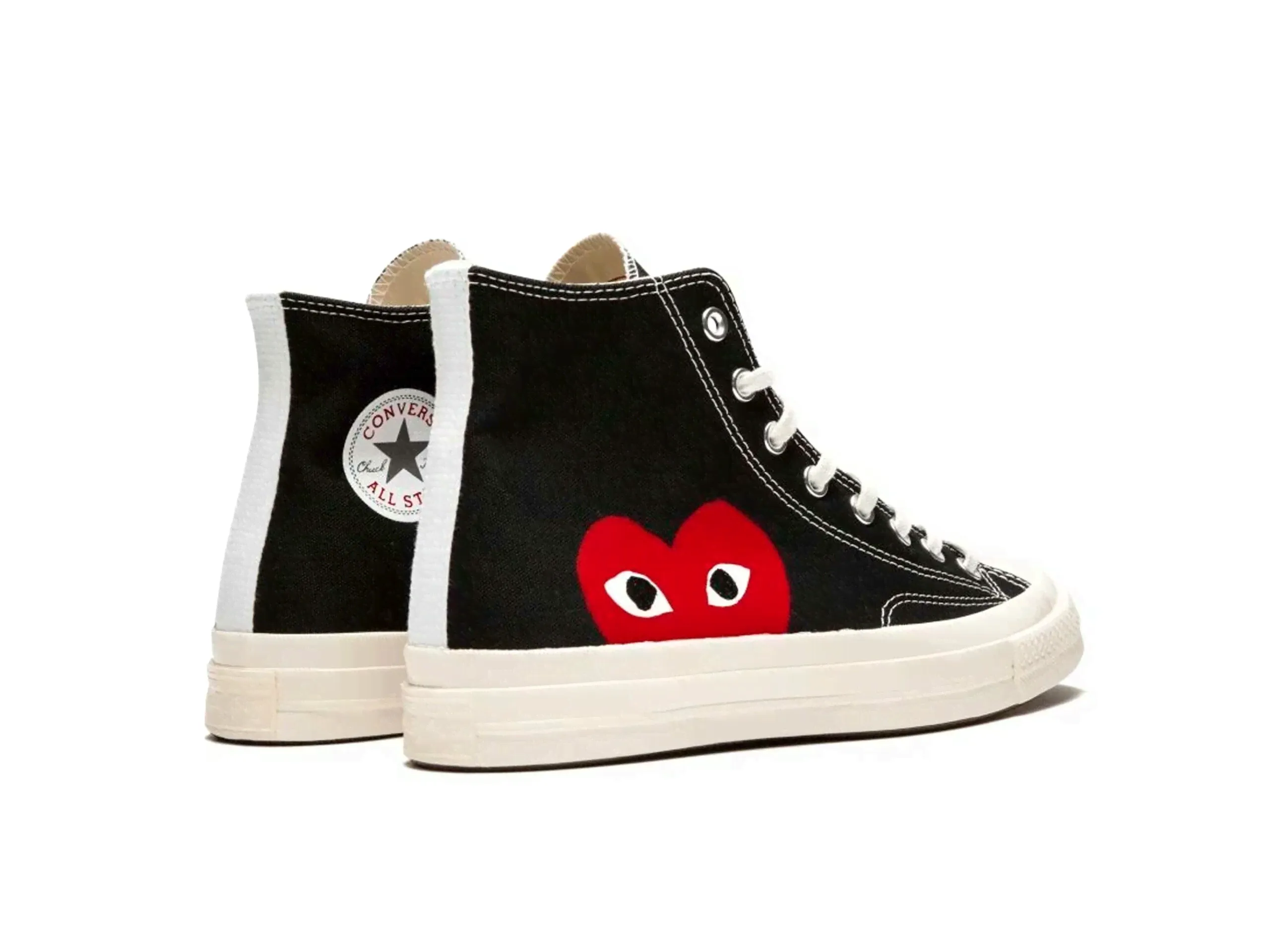 converse all star chuck 70 Comme des Garçons black half heart 150204C