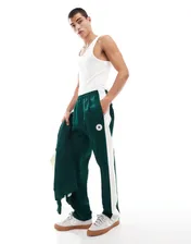 Converse Retro Chuck blocked joggers in green
