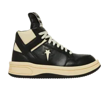 Кроссовки Converse Rick Owens x TURBOWPN Mid 'Black Cloud Cream'