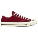 Converse All Star (Низкие бордовые)