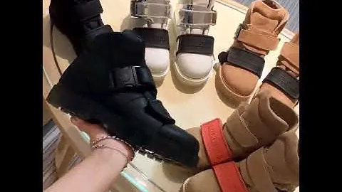 Футуристические ботинки RICK OWENS HANCOCK ROTTERHIKER