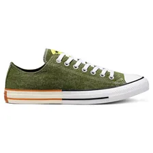 Кеды Converse Chuck Taylor All Star Happy Camper Ox 167663 текстильные зеленые