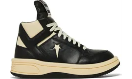 Кеды Converse Rick Owens x Turbowpn Mid Black Cloud Cream
