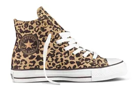 Женские кеды Converse (конверс) Chuck Taylor All Star 537137 леопардовые