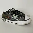converse All Star Junior Interstellar Dinos Dinosaurs Sneakers 665392C Size 1