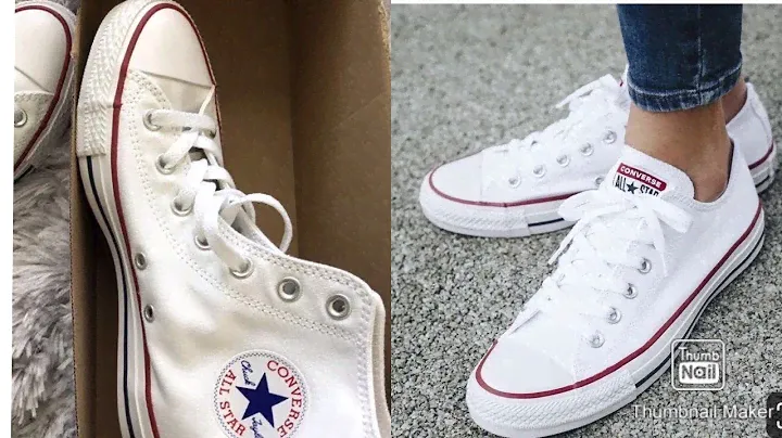 Converse chuck Taylor/HIGH TOP VS LOW TOP/ON FEET