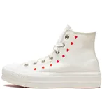 Кеды Converse Chuck Taylor All Star Lift Platform Embroidered Hearts