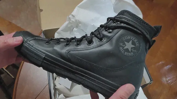 Мое видео распаковки | Utility All Terrain Chuck Taylor All Star Black, выпуск 2021 г. | тагальский/пинойский