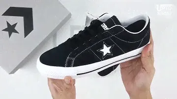 รีวิว - รองเท้า Converse CONS One Star Pro Suede Ox - Black [171327CF1BKXX]