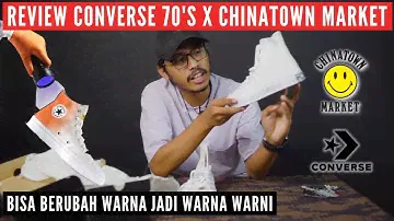 REVIEW CONVERSE 70'S X CHINATOWN MARKET UV EDITION