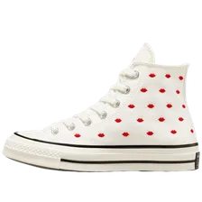 Кеды Converse Chuck 70 White Embroidered Lips
