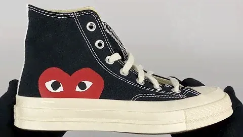COMME des GARCONS Converse x Comme des Garçons PLAY Chuck 70 High Top AZ-K112-001-2