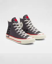 Кеды Converse (Конверс) Chuck 70 высокие серые