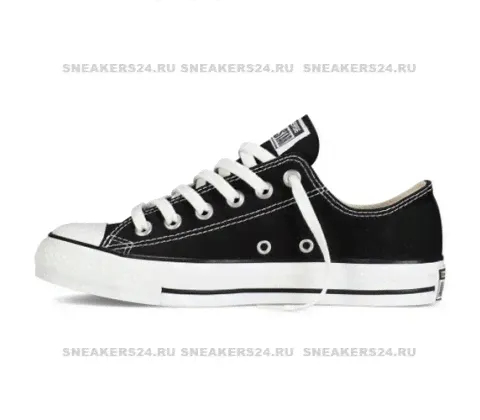 Converse All Star Chuck Taylor Low Black/White купить-0