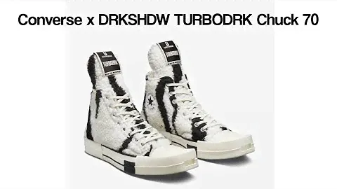 Converse x DRKSHDWTURBODRK Chuck 70