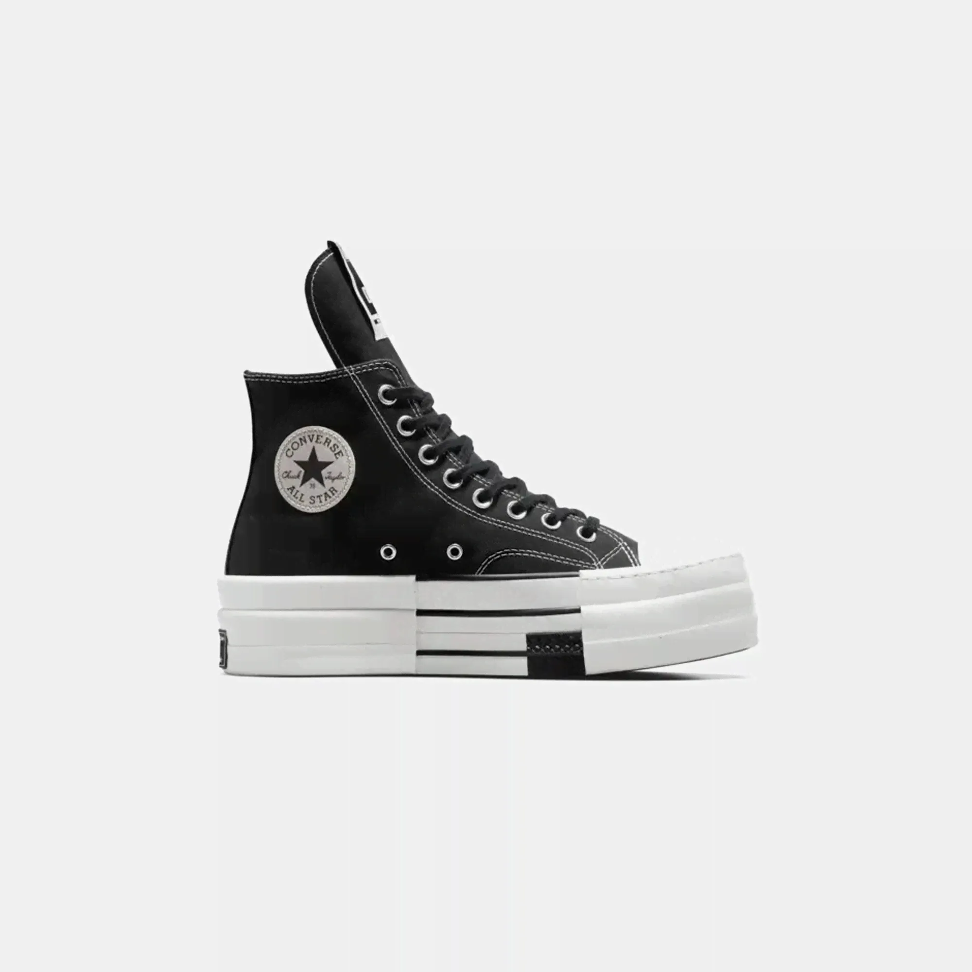 Converse x Rick Owens DRKSHDW DBL DRKSTAR Hi - Black-0