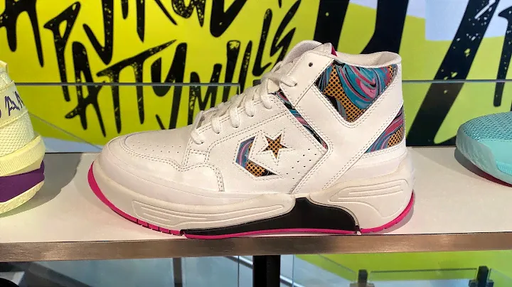Converse Weapon Mid CX ‘90s Marbled (Vintage White/Prime Pink/Black) - Product Code: A00437C
