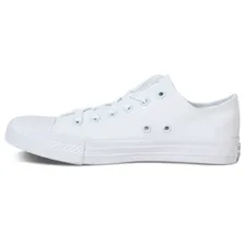 Converse All Star (Низкие полностью белые)