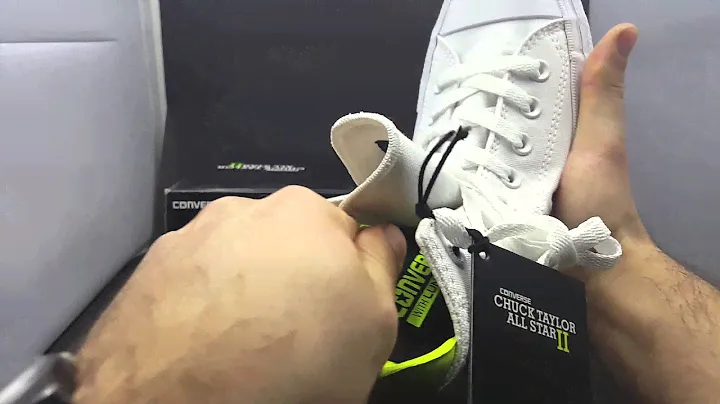Видеобзор новых Конверсов, Converse All Star II (белый)