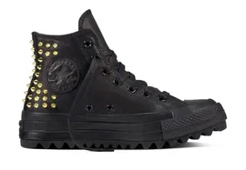 Кожаные кеды Converse Chuck Taylor All Star Lift Ripple 559916 черные
