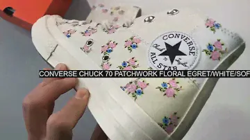 [UNBOXING] Converse Chuck 70 Patchwork Floral Egret/White/Soft Dune A05193C New Releases