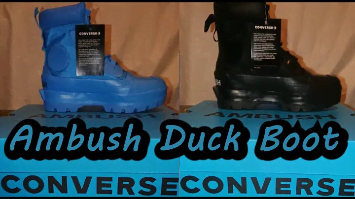 Converse Ambush Duck Boot Waterproof Sneaker Review! Ebay, Stock X, Goat, Rakuten Discount Links