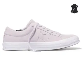Кожаные кеды Converse One Star 158484 сиреневые