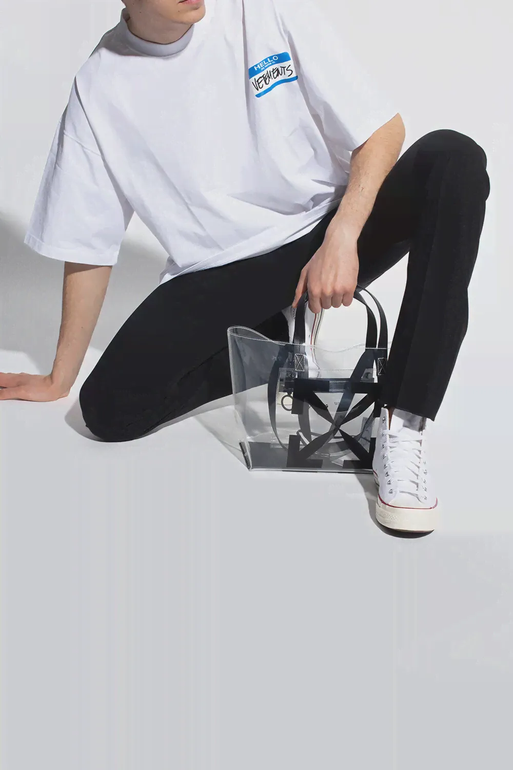 Высокие текстильные кеды Converse Chuck 70 Hi, белые-4