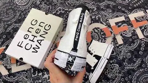 Feng Chen Wang x Converse Chuck 70 High 2 in 1 Ivory Black