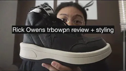 @RICKOWENSOFFICIAL turbowpn review and styling