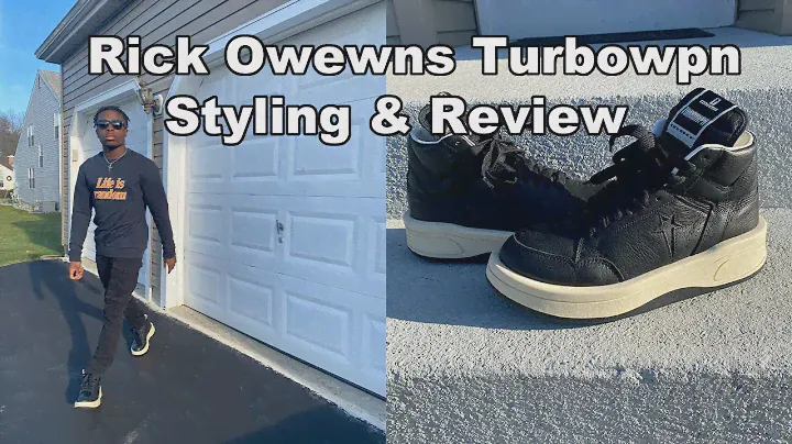 RICK OWENS X CONVERSE TURBOWPN REVIEW + STYLING